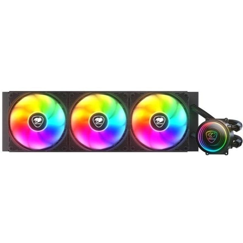 Refrigeración Líquida Cougar CGR-PSDELRGB-B-360 360 mm 3 Ventilateurs ARGB Noir