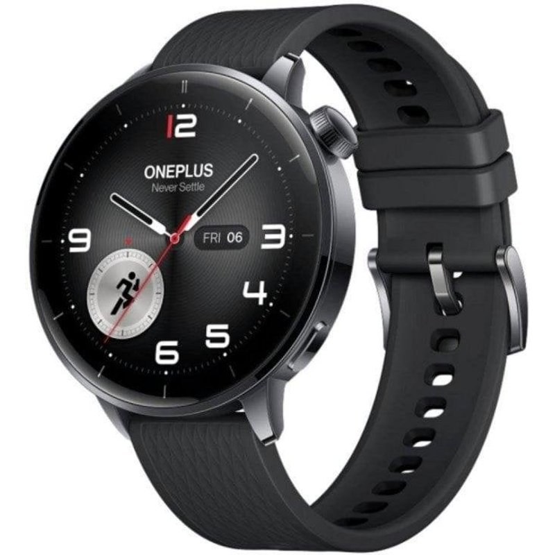 OnePlus Watch 3 GPS NFC 43 mm AMOLED Noir M Étanche 5ATM IP68 Pulsomètre SPO2