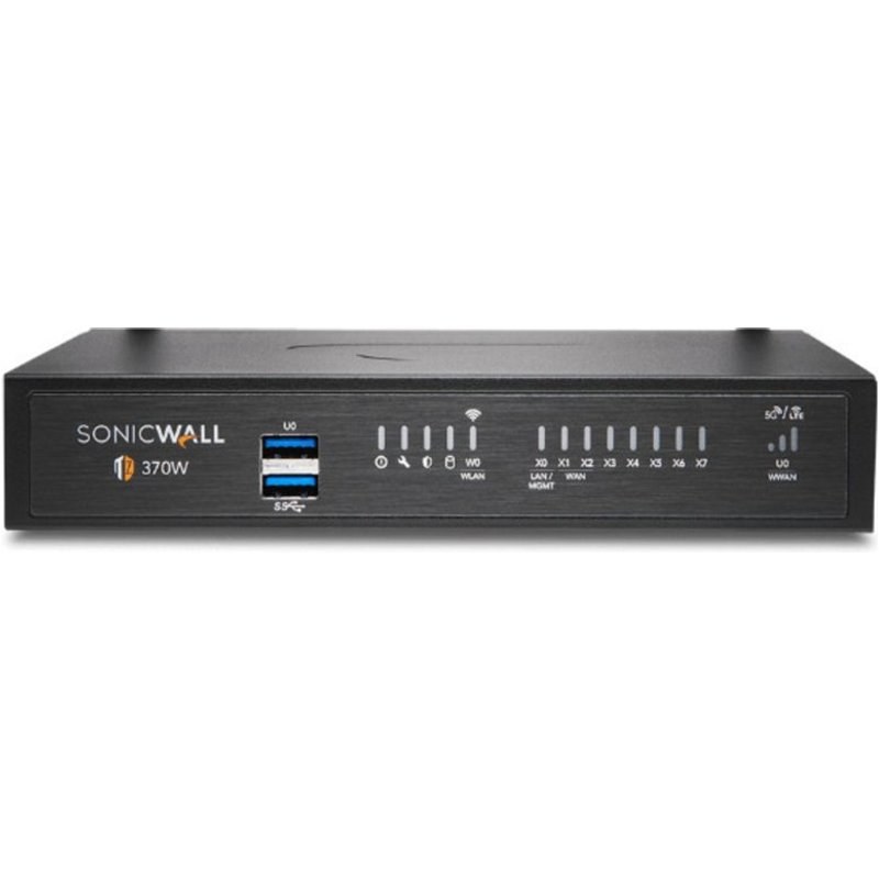 Corsair Router SonicWall TZ370 Alámbrico 3 Gbit/s 8 Puertos Firewall VPN Seguridad