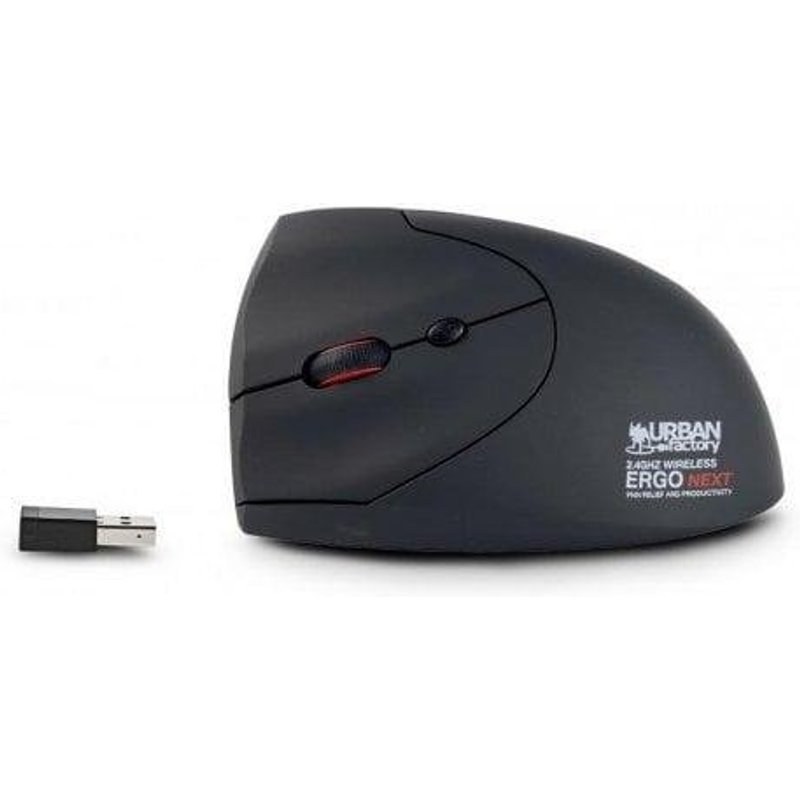 Souris Urban Factory Ergo Next RF Wireless 1600 DPI Noir 6 Boutons