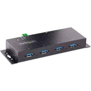 Hub USB 3.0 Industrial Startech 4 Puertos 5GBPS Montaje en Pared/Escritorio/DIN