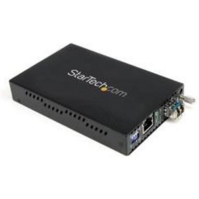 Conversor de Medios StarTech ET90110SC2 Ethernet a Fibra Multimodo SC 100BASE-FX 2KM Plug and