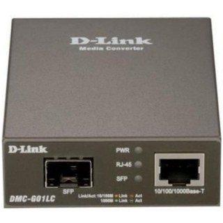 Conversor D-Link DMC-G01LC/E SFP Alámbrico 1000 Mbit/s Gris LEDs