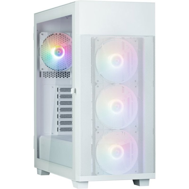 Boîtier ATX Zalman S5 Neo 4XVENT 120 mm Argb 2XUSB 3.0 Blanc sans alimentation