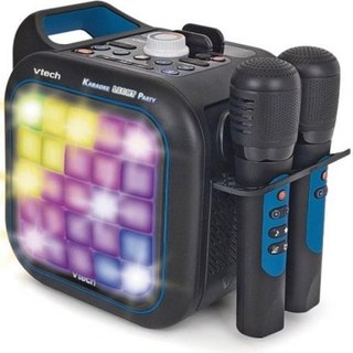 Haut-parleurs VTech Karaoké Portable Bluetooth 40W avec 2 micros sans fil et effets lumineux