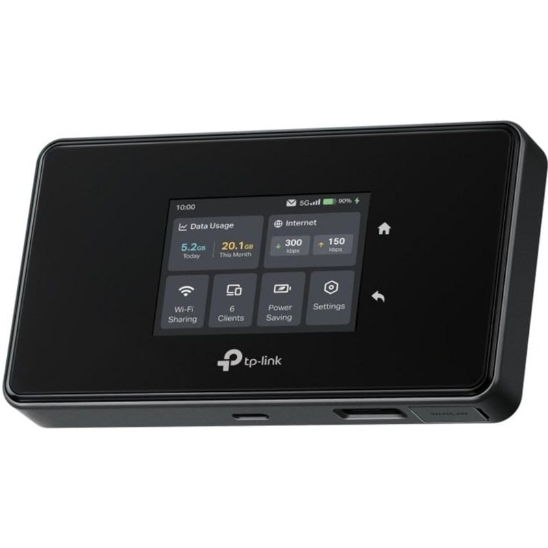 Router TP-Link M8550 5G Wi-Fi 6 200 Mbit/s Portable Écran Batterie 4680 mAh
