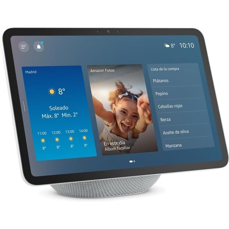 Enceintes Amazon Smart Display Wi-Fi stéréo 11 pouces avec Alexa et caméra