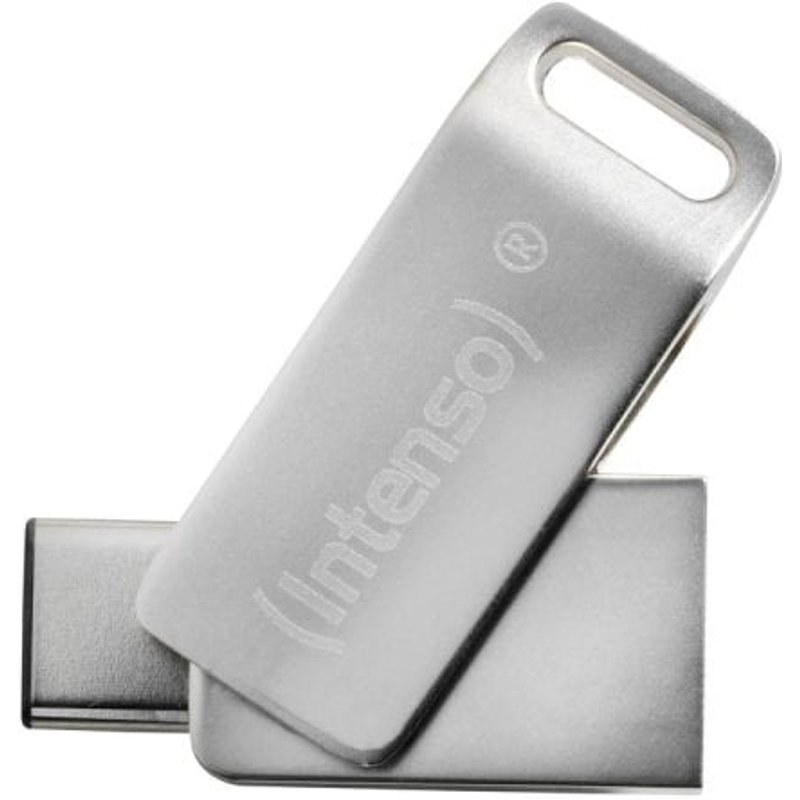 Clé USB Intenso cMobile Line 32 Go USB-C USB-A 3.2 Gen 1 70MB/s Métal Argent