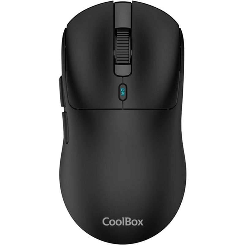 Souris CoolBox GAMING RATON W03 Sans fil RF+BT+USB-C 10000 DPI Noir Ultralégère Rechargeable 7