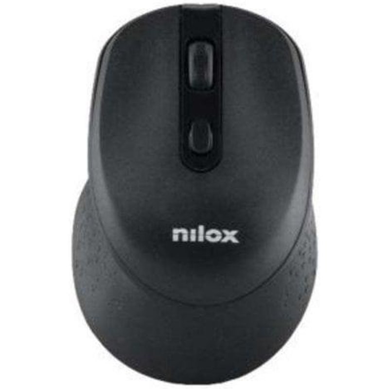 Souris Nilox NXMWS101 Sans Fil 1600 DPI Noir Ergonomique 4 Boutons