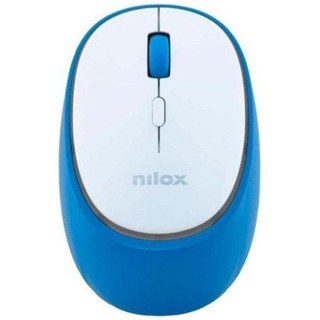 Souris Nilox NXMDWS103 Bluetooth 1600 DPI Bleu Rechargeable 4 Boutons