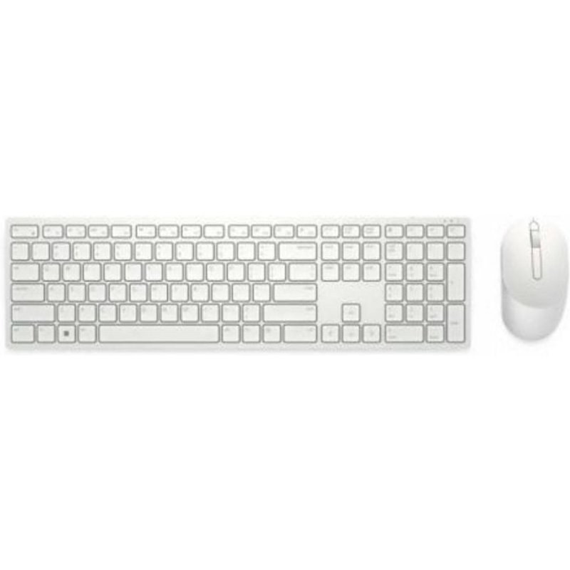Dell Souris sans fil USB-A 1600 DPI optique blanche compacte molette 3 boutons