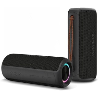 Haut-parleurs Blackview portables Bluetooth 20W TWS IPX7 batterie 3600 mAh avec micro et RGB