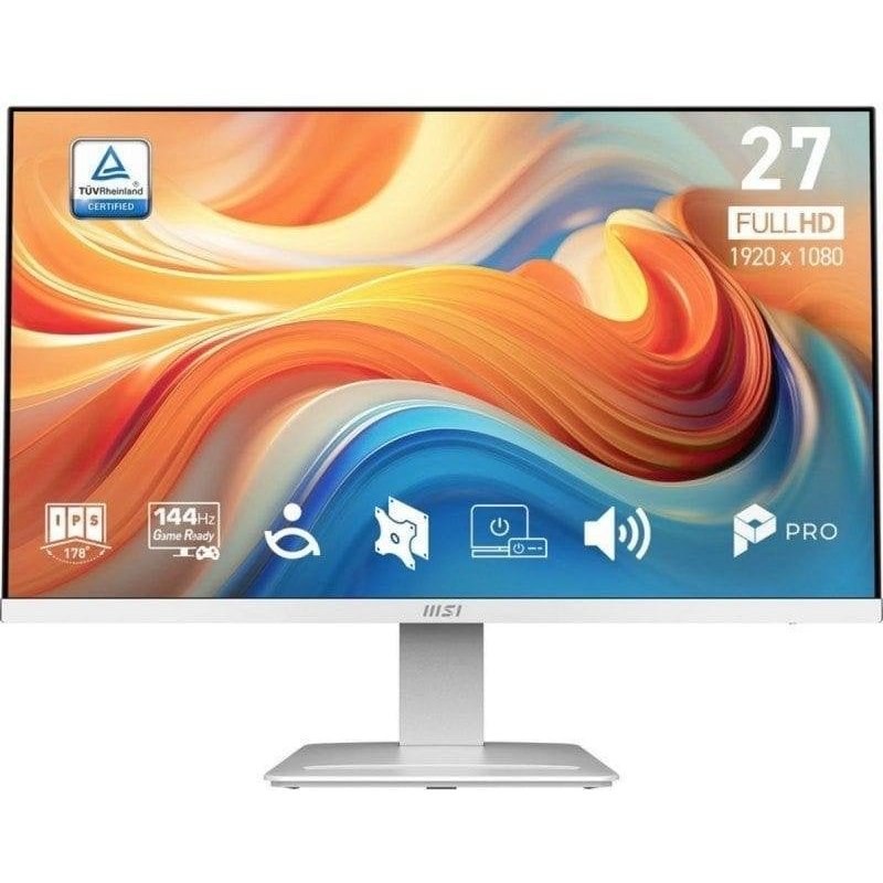 Écran PC MSI PRO MP273W E14A 27" Full HD 144 Hz IPS Haut-parleurs Adaptive Sync 1MS