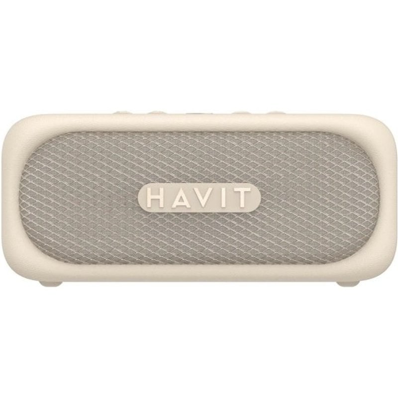 Enceintes Havit Party Bluetooth et filaire 20W étanches TWS USB-C Beige