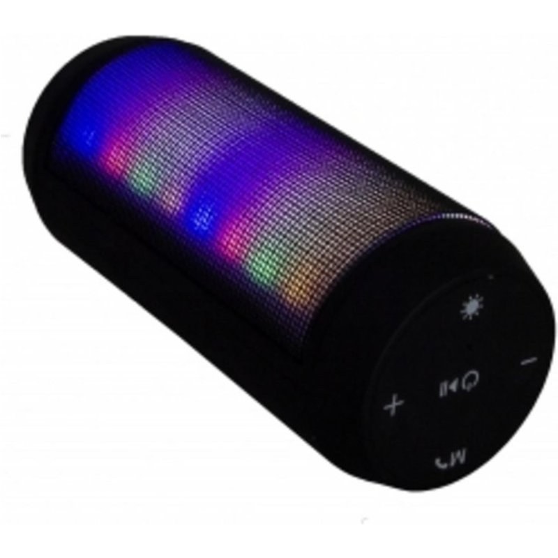 Enceintes Esperanza Cylindre Bluetooth et filaire 5W avec lecteur MicroSD et radio FM