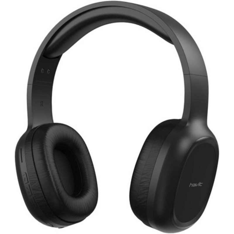 Écouteurs Havit PRO Bluetooth sans fil et filaire pour Appels, Musique, Sport, Noir