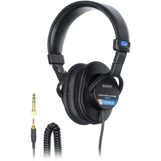 Casque Sony MDR7506 filaire jack 3,5 mm et 6,5 mm studio/scène pliable noir