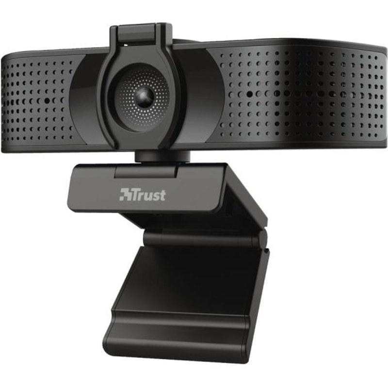 Webcam Trust Teza 4K UHD Autofocus Micro Stéréo Tripode USB-A/C