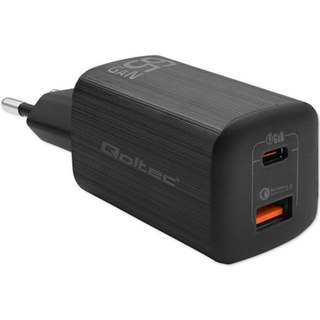 Source d'alimentation Qoltec 65W Modèle 50766 Charge rapide Ultra Charge USB-C