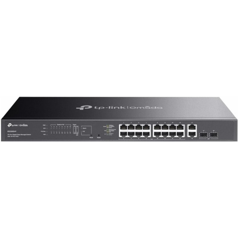 Switch TP-Link Omada ES220GMP 18 ports Gigabit L2 PoE+ rack