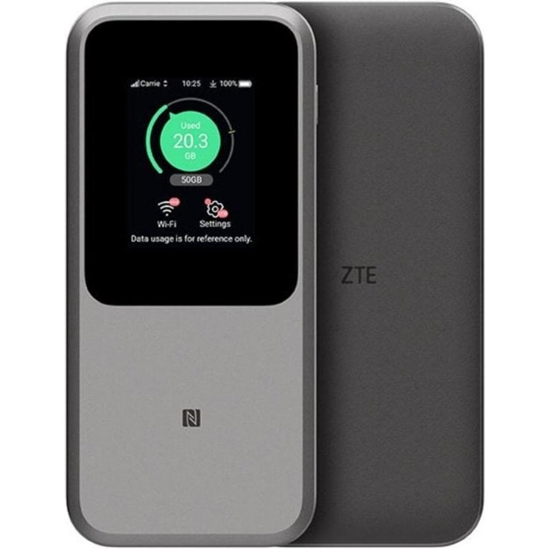 Router ZTE MU5120 Wi-Fi 6 Double USB Batterie 33 W Écran