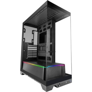 Boîtier gaming Mars Gaming MC-PRISMA ATX triple verre ARGB double chambre noir