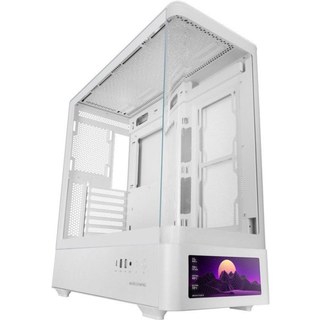 Boîtier PC Mars Gaming MC-LCDPRO écran IPS 7,2" double chambre blanc