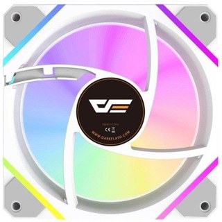 Ventilateur supplémentaire darkFlash DM12 White PRO 120 mm 1800RPM ARGB PWM avancé