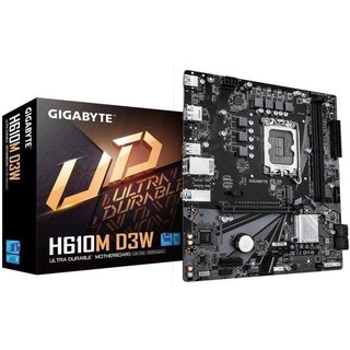Carte mère Gigabyte H610M D3W Intel H610 LGA1700 DDR5 Micro-ATX PCIe 4.0