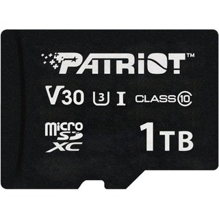 Carte MicroSD Patriot VX Series 1 To UHS-I 90 Mo/s 80 Mo/s Noir