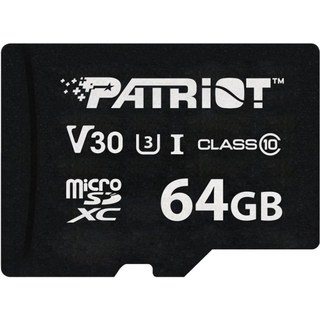 Carte MicroSDXC Patriot VX Series 64 Go UHS-I Classe 10 90MB/s 80MB/s