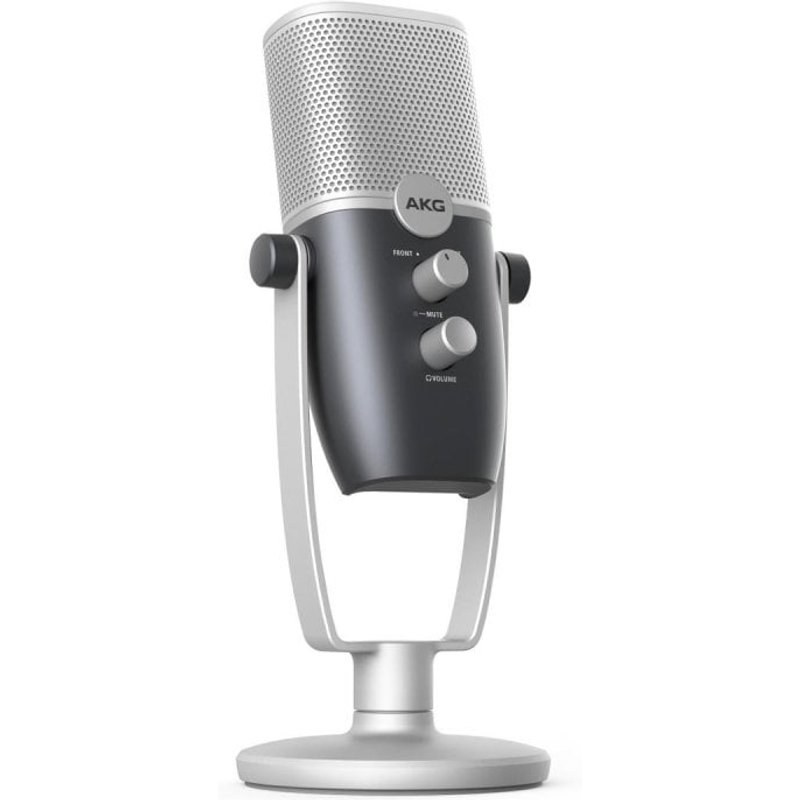 Microphone AKG Ara USB cardioïde rotation contrôleur volume casque