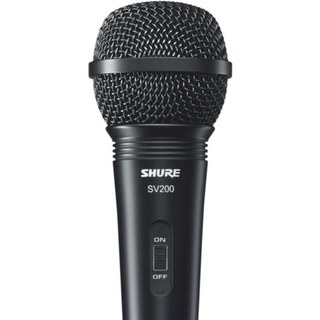 Microphone Shure SV200 XLR cardioïde filaire interrupteur intégré
