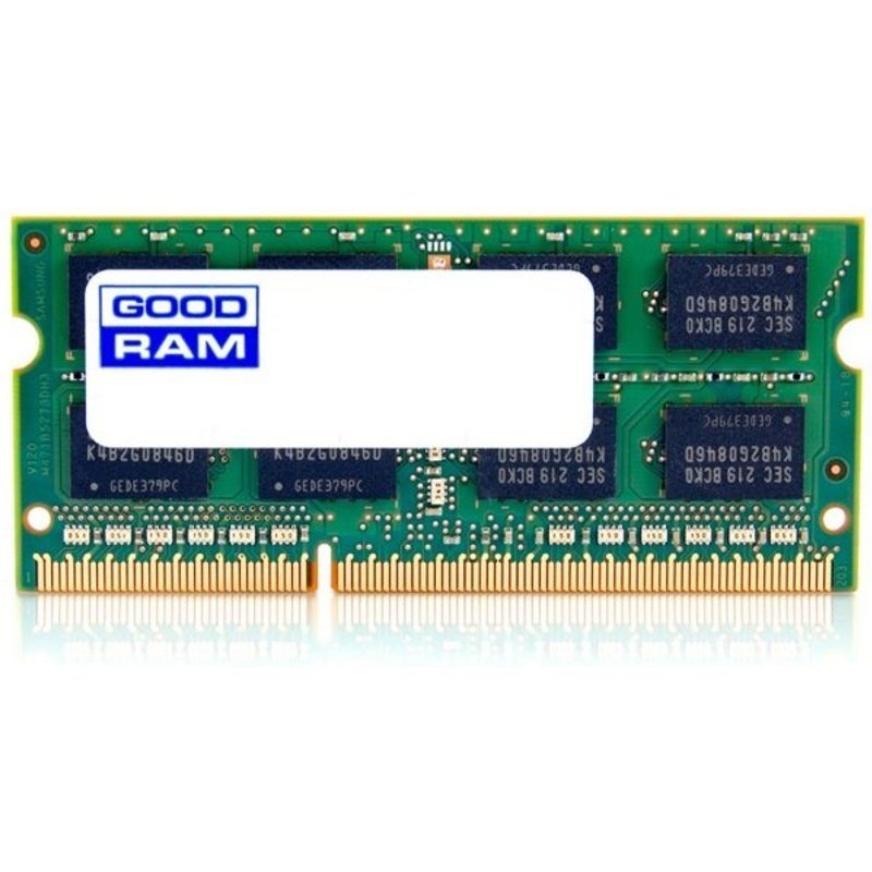 Mémoire RAM Goodram 4 Go 1X4GB DDR3 1600 MHz SO-DIMM 204-pin