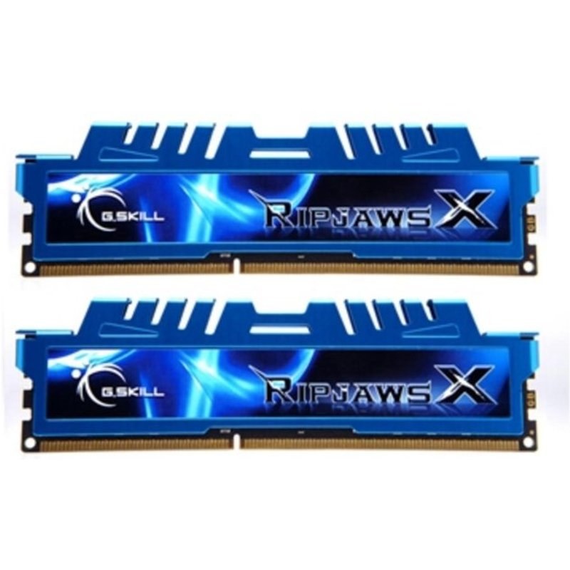 Mémoire RAM G.Skill RipjawsX 16 Go 2X8GB DDR3 2133 MHz CL12 Dissipateur Bleu