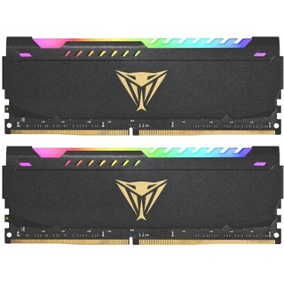 Mémoire RAM Patriot Viper Steel RGB PVSR432G320C6K 32 Go 2X16GB DDR4 3200 MHz CL16 XMP RGB
