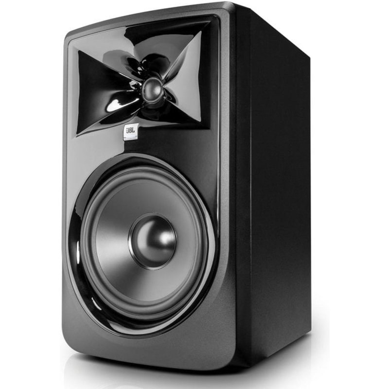 Enceintes JBL de monitoring filaires 112W 1" tweeter 8" woofer ABS