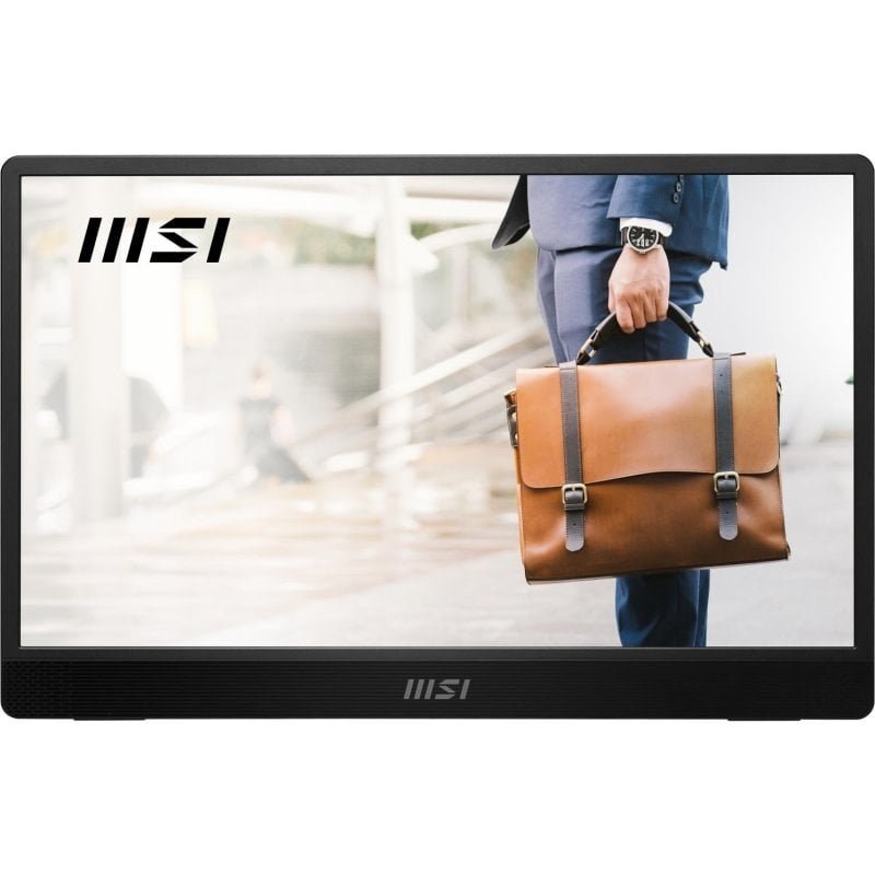 Moniteur MSI PRO MP161 E2U 15,6" FullHD 4MS IPS Portable