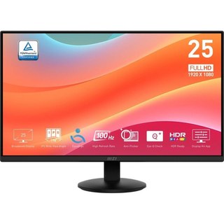 Moniteur MSI Pro MP252L 24,5" FullHD 100 Hz IPS 4 ms HDR