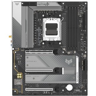 Carte mère Sapphire NITRO+ B850A Wi-Fi 7 B850 AM5 DDR5 micro ATX Wi-Fi 7 RGB