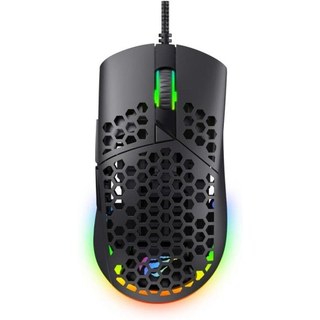 Souris Havit MS1036 Filaire USB 7200DPI Noir 7 Boutons Ambidextre RGB