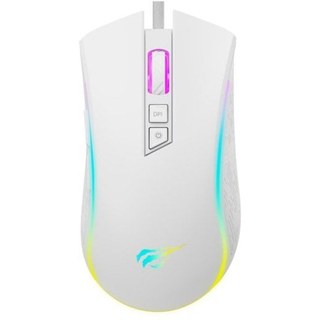 Souris Havit MS1034 USB 4800 DPI Blanche 7 Boutons Programmables Gaming
