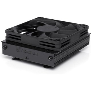 Refrigeration Air Noctua Socket AM4 92 mm NH-L9A-AM4 chromax.black Ultra Silencieux