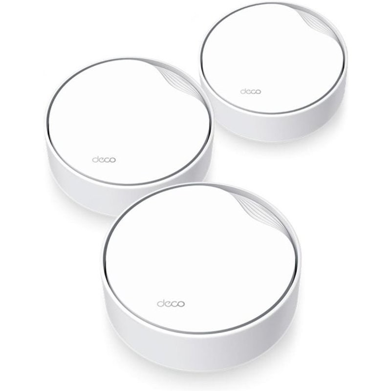 Wi-Fi Mesh TP-Link 3 Nœuds 2402 Mbps 600 m² PoE Contrôle parental