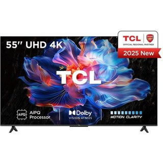 TV TCL DLED 55V6C 55" 4K Smart TV Wi-Fi Métallique Dolby Vision