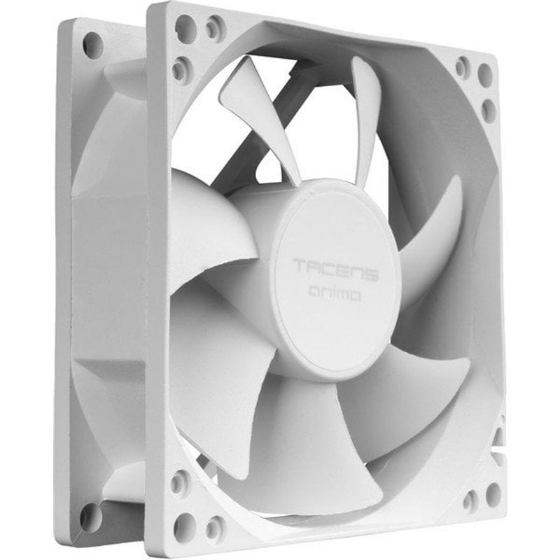 Tacens Anima AF8X2 Kit 2X Ventilateurs Ultra Silencieux 80 mm Fluxus Blanc