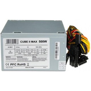Alimentation iBox 500W Certifiée CE/RoHS Modèle CUBE II Non modulaire