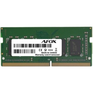 Mémoire RAM Afox AFSD38BK1P 8 Go 1X8GB DDR3 1600 MHz SO-DIMM 204-pin Noir