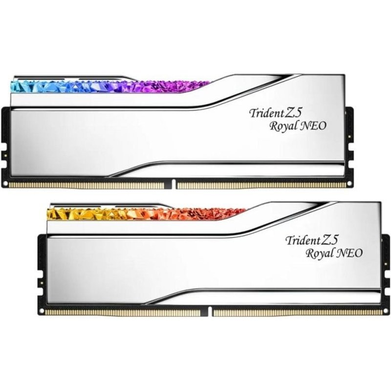 Mémoire RAM G.Skill Trident Z5 Royal Neo F5-6000J2636H32GX2-TR5NS 64 Go 2X32GB DDR5 6000 MHz